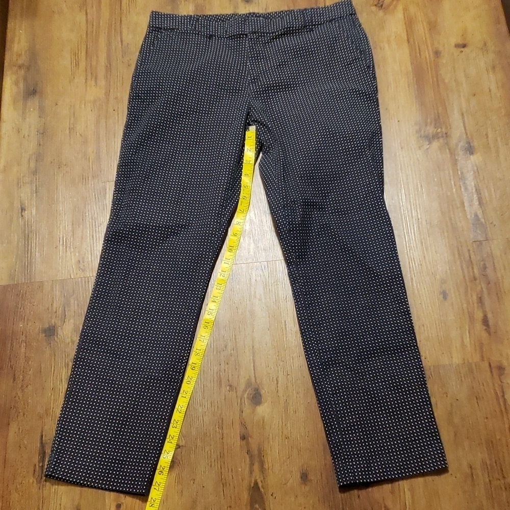 Tommy Hilfiger red white blue pixel straight leg pants